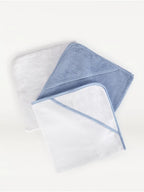 Blue Towels and Flannel Set
