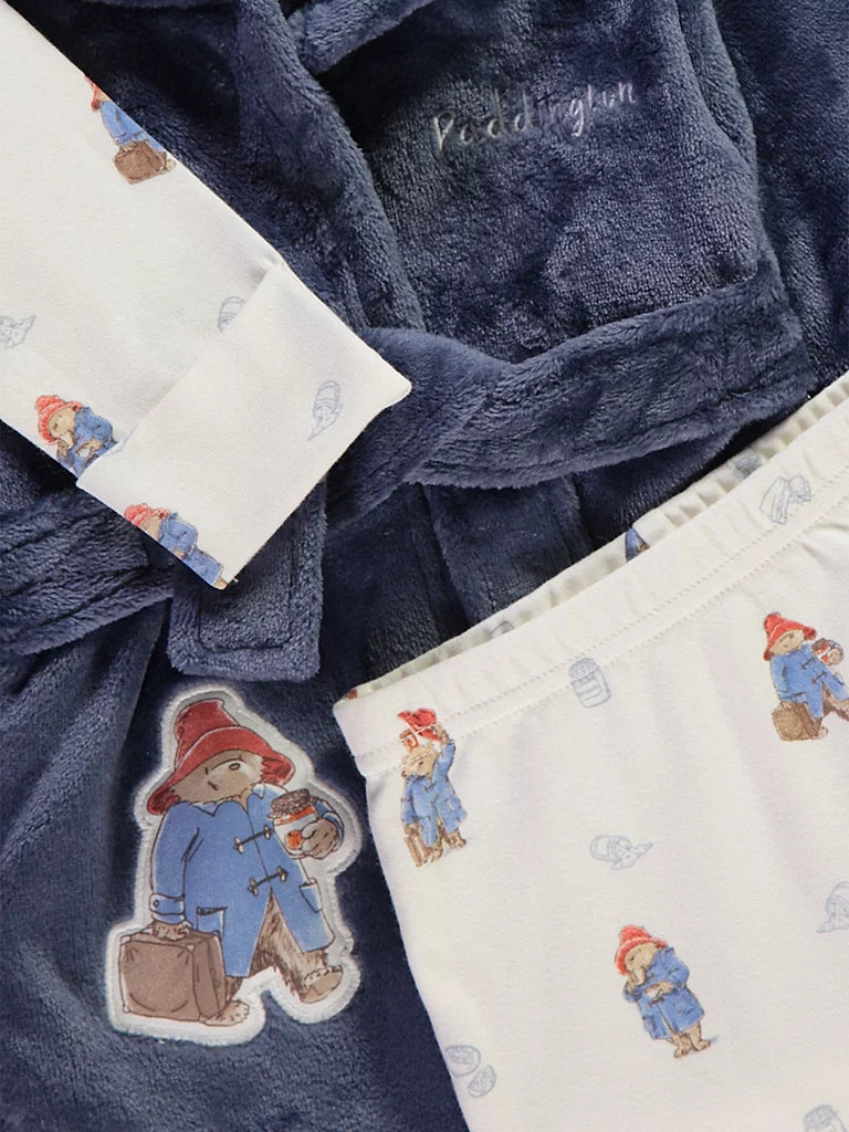 Paddington Bear Long Sleeve Pyjamas and Dressing Gown