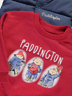 Paddington Bear Navy Gilet Sweatshirt and Joggers Outfit