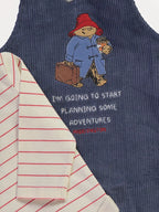 Paddington Bear Dungaree and Bodysuit Outfit