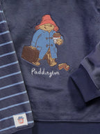 Paddington Bear Navy Long Sleeve Fleece Pyjamas