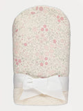 Neutral Ditsy Floral Hooded Towel