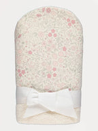 Neutral Ditsy Floral Hooded Towel