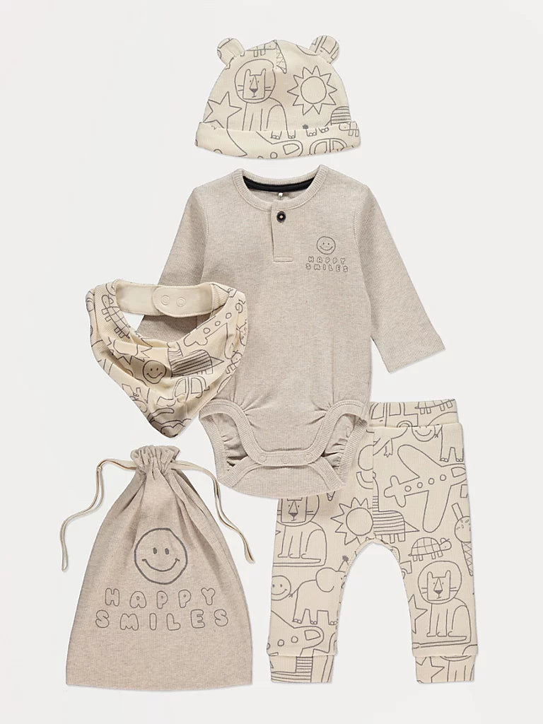 Neutral Happy Smiles 5 Piece Starter Set