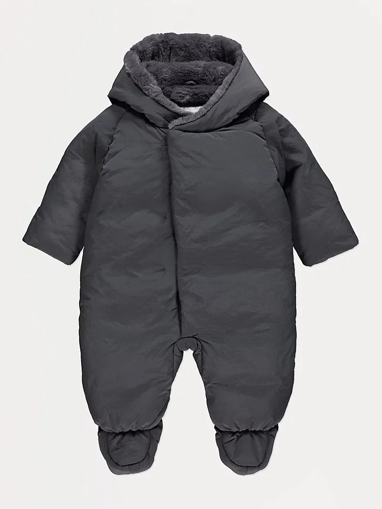 Skafander - Charcoal Grey Hooded Snowsuit