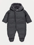 Skafander - Charcoal Grey Hooded Snowsuit