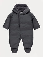 Skafander - Charcoal Grey Hooded Snowsuit