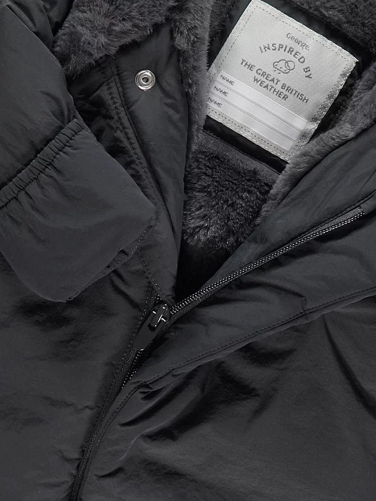 Skafander - Charcoal Grey Hooded Snowsuit