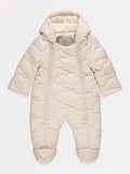 Skafander - Cream Cloud Hooded Snowsuit