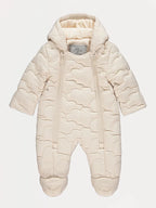 Skafander - Cream Cloud Hooded Snowsuit