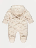 Skafander - Cream Cloud Hooded Snowsuit