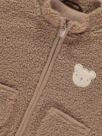 Brown Baby Bear Borg Fleece Jacket