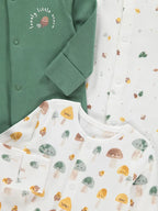 Little Acorn Long Sleeve Sleepsuits 3 Pack