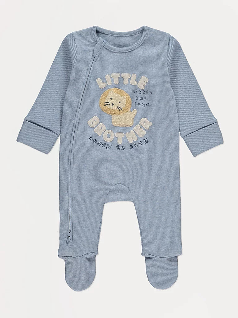 Spilhozna - Blue Little Brother Lion Zip