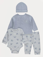 Disney Dumbo Blue 4 Piece Outfit