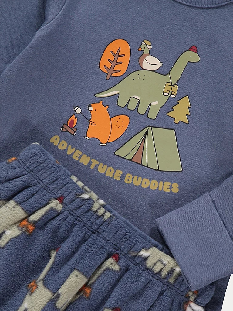 Blue Adventure Long Sleeve Pyjamas