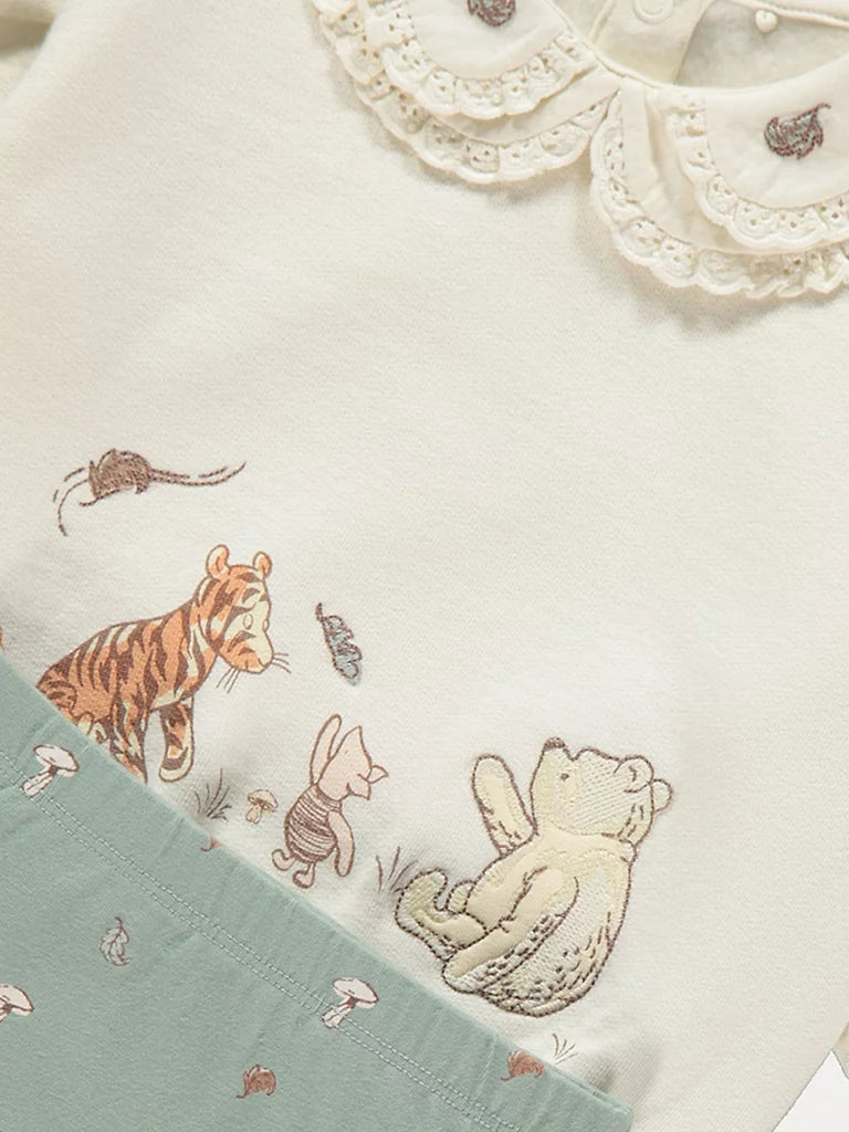 Disney Winnie the Pooh Sweatshirt and Leggings Outfit