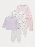 Pastel Fairy Pyjamas 3 Pack