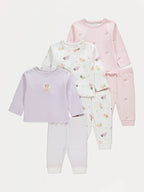 Pastel Fairy Pyjamas 3 Pack
