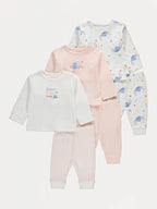 Disney Stitch Long Sleeve Pyjamas 3 Pack