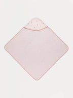 Pink Floral New Born Hooded Towel