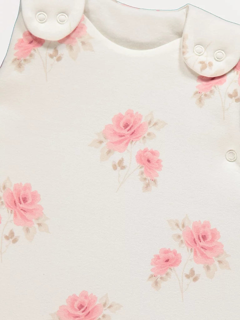Vreca za spavanje - Cream Floral Sleeping Bag 2.5 Tog