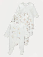 Set od 3 Spilhozne - Balloon Embroidered Zip