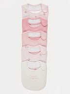 Set od 5 portikli - Pink Floral