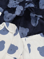 Blue Bear Long Sleeve Pyjamas and Dressing Gown