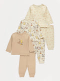 Disney Winnie The Pooh Long Sleeve Pyjamas 3 Pack