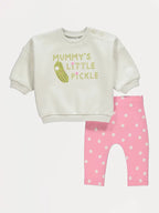Mummy's Little Pickle Sweatshirt and Leggings Outfit