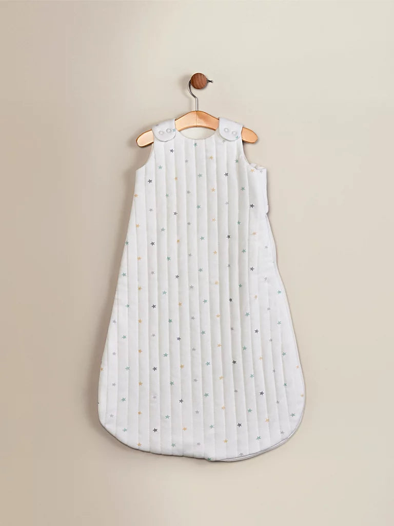 Vreca za spavanje - Cream Star Quilted Jersey Cotton Sleeping Bag - 2.5 Tog