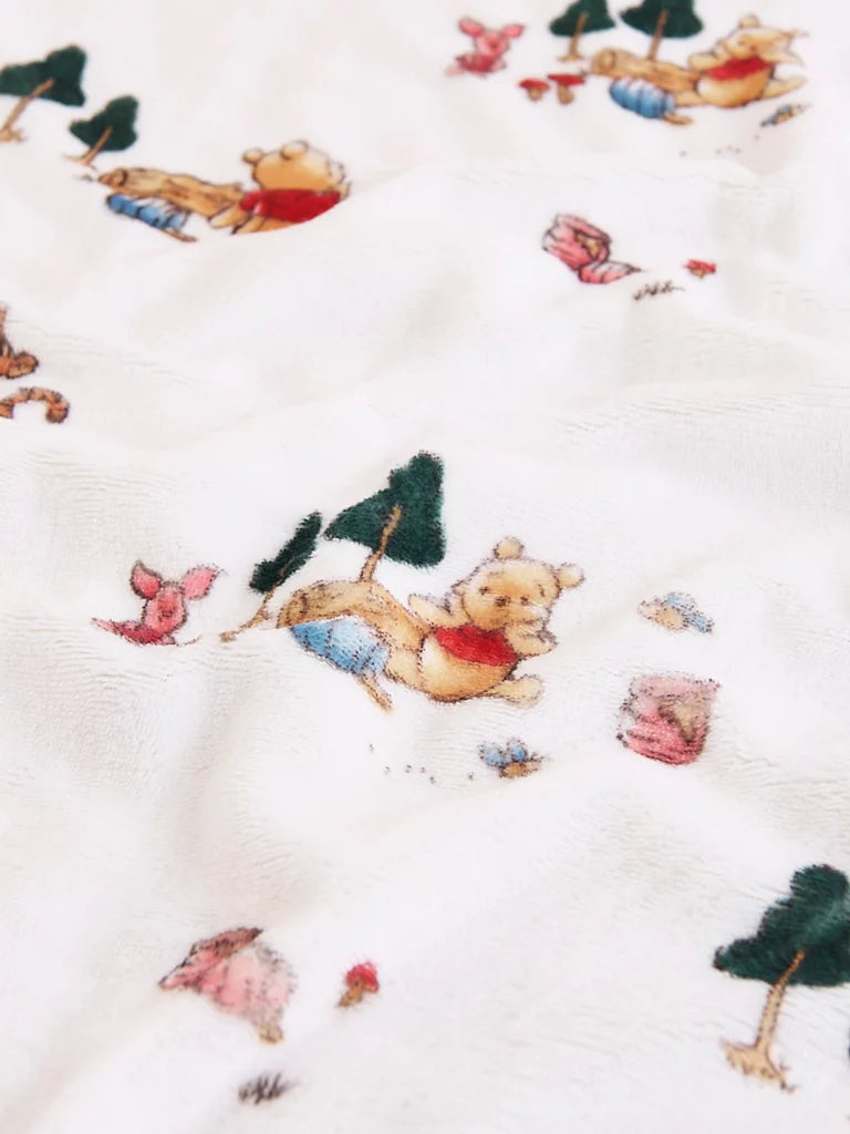 Disney Winnie The Pooh Sherpa Fleece Blanket - 70 x 100 cm