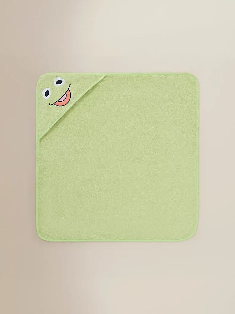 The Muppets Kermit the Frog Green Cotton Hooded Towel