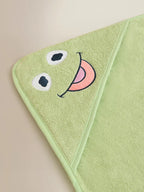 The Muppets Kermit the Frog Green Cotton Hooded Towel