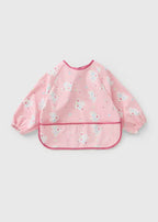 Baby Pink Birdie Coverall Bib