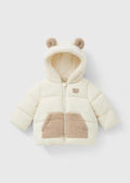Baby Cream Bear Coat