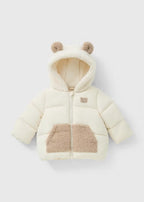 Baby Cream Bear Coat
