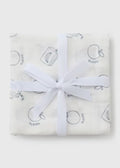3 Pack Baby Snack Stripe Muslin Cloths