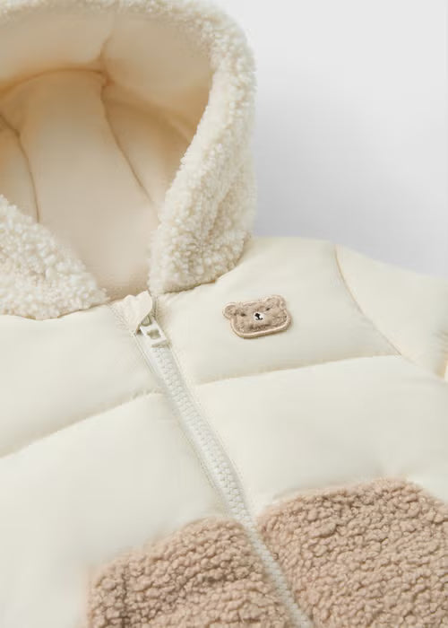 Baby Cream Bear Coat