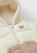 Baby Cream Bear Coat