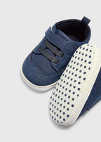 Baby Navy Brogue Shoes