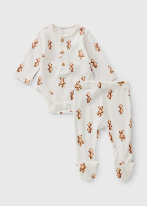 Cream Patch Teddy
