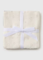 3 Pack Baby Grey Star Muslin Cloths