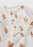 Cream Patch Teddy