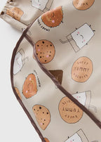 Baby Beige Cookie Coverall Bib