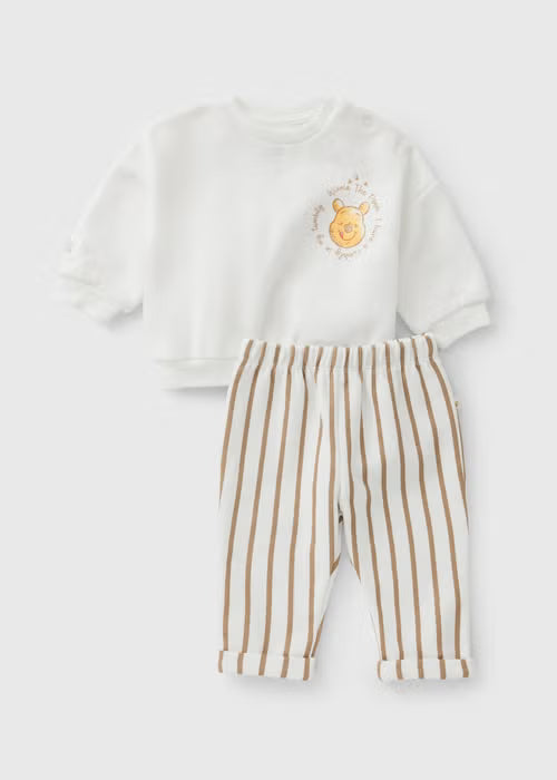 Disney Winnie The Pooh Cream Top & Legging Set