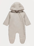Skafander - Neutral Ribbed Jersey Hooded