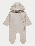 Skafander - Neutral Ribbed Jersey Hooded
