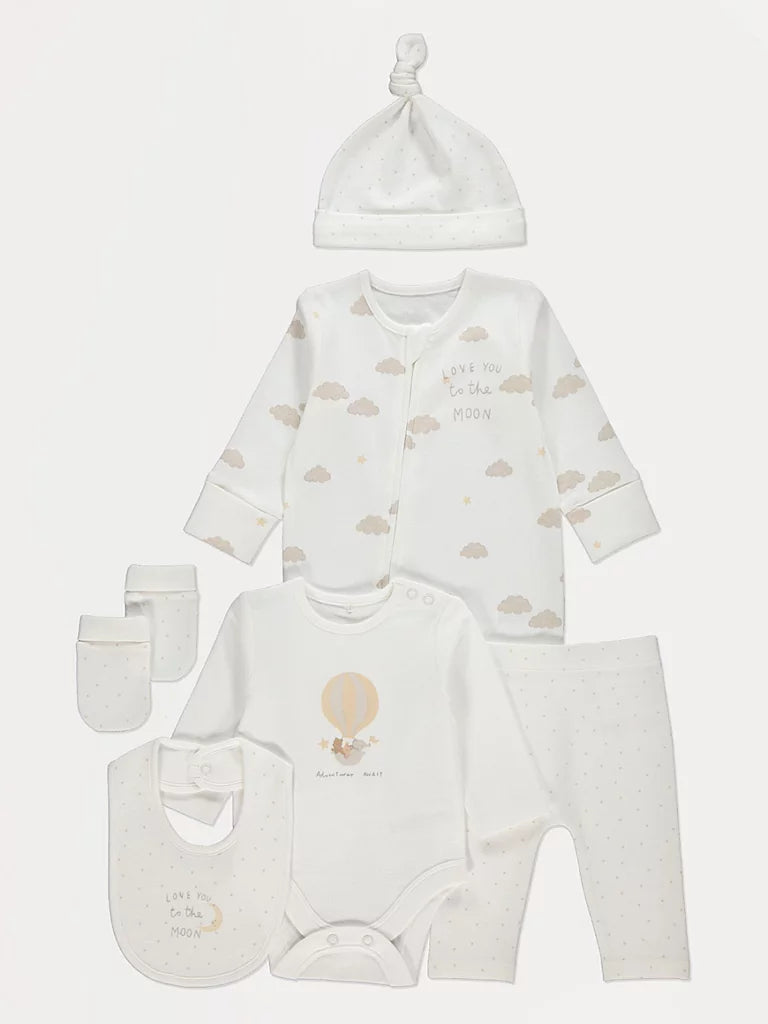 White Moon 6 Piece Starter Set